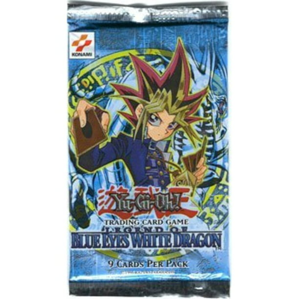 Unlimited Edition 9 Pack for sale online Konami YuGiOh Legend of Blue Eyes White Dragon Booster Pack